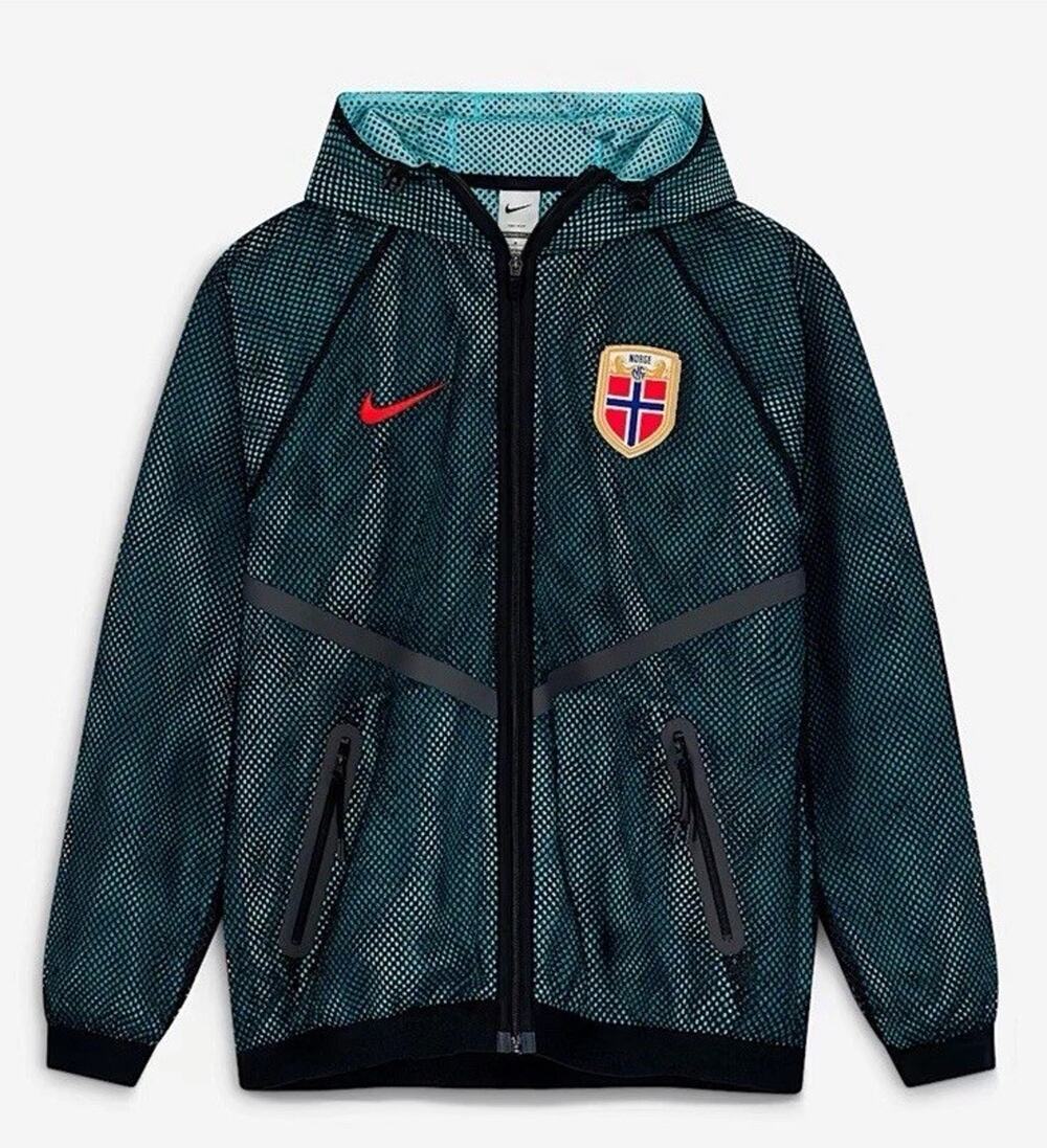 Norway Nike 2026 FIFA World Cup Official Dri-Fit Anthem Jacket Erling Haaland L